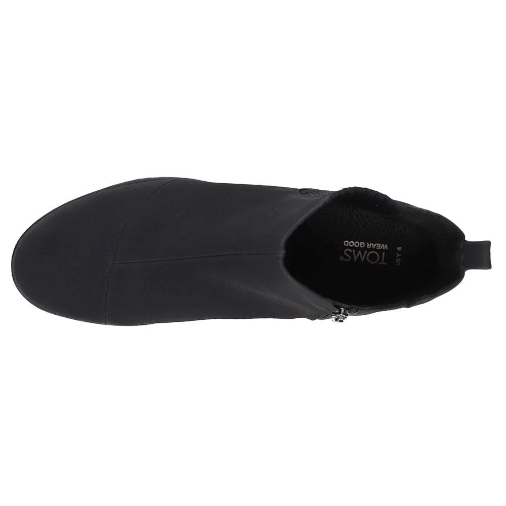 TOMS Charlie Round Toe Pull On Booties (Youth) 4