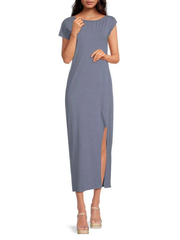Renee C. Side Slit Maxi Dress 1