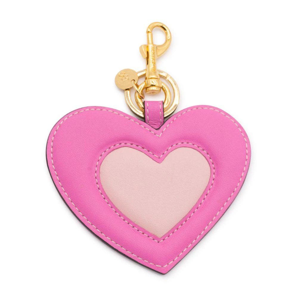 JW Anderson JW Anderson Heart-Shaped Lobster Claw Fastened Keyring 1