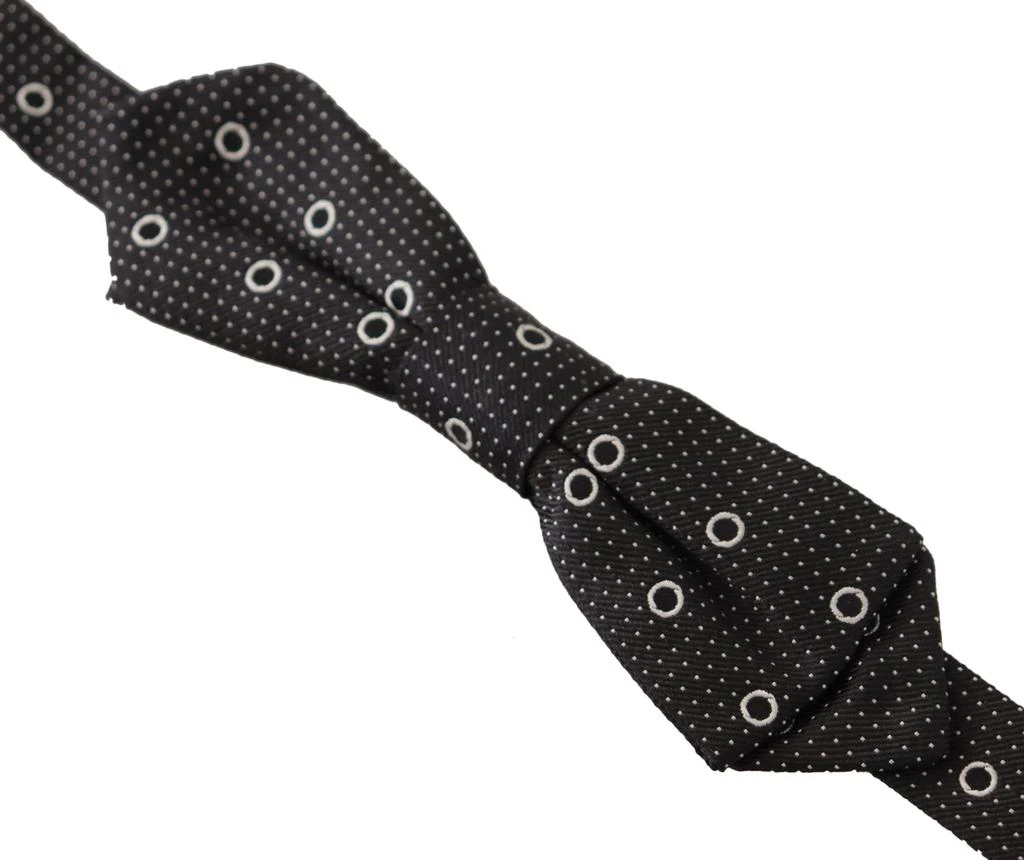 Dolce 
Gabbana Polka Dot 100% Silk Neck Papillon Men
s Tie 2