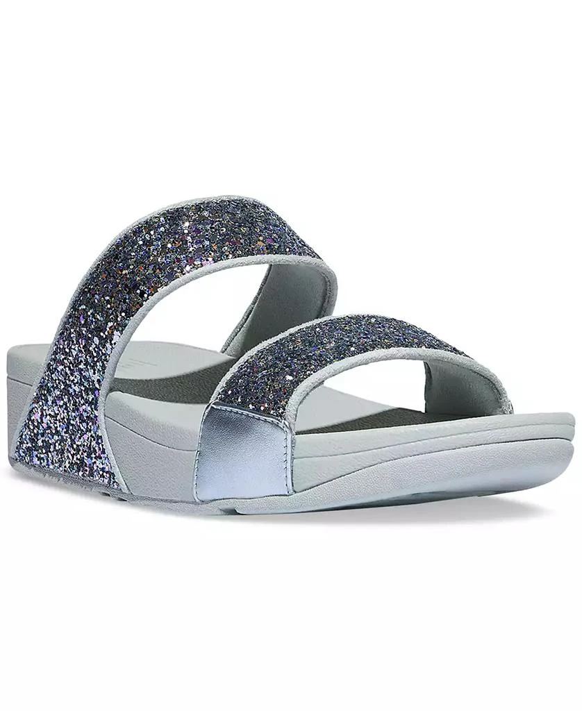 FitFlop Women's Lulu Multi-Tonal Glitter Wedge Sandals 1