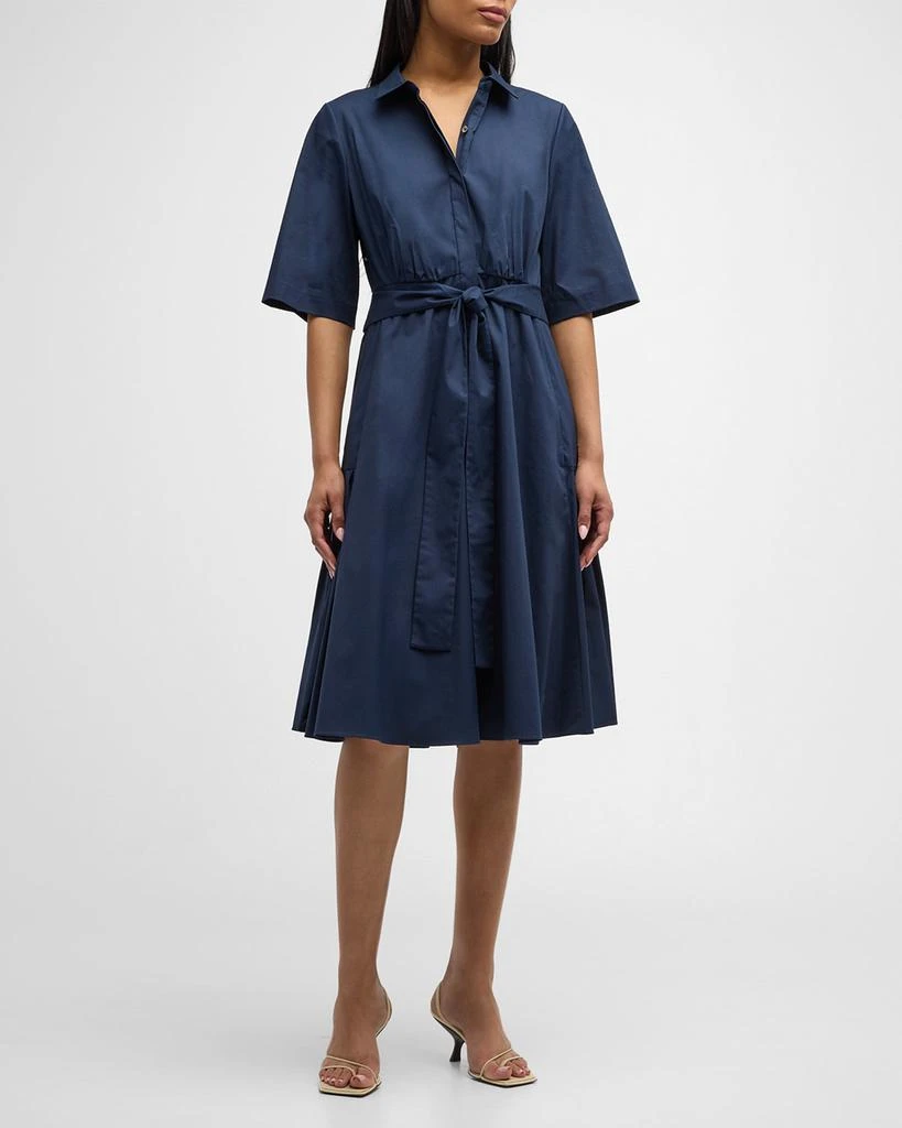 knee length dresses for ladies Tiffany-Blue Sweetheart Cut-Out Midi Dress – trinarosh main image 0