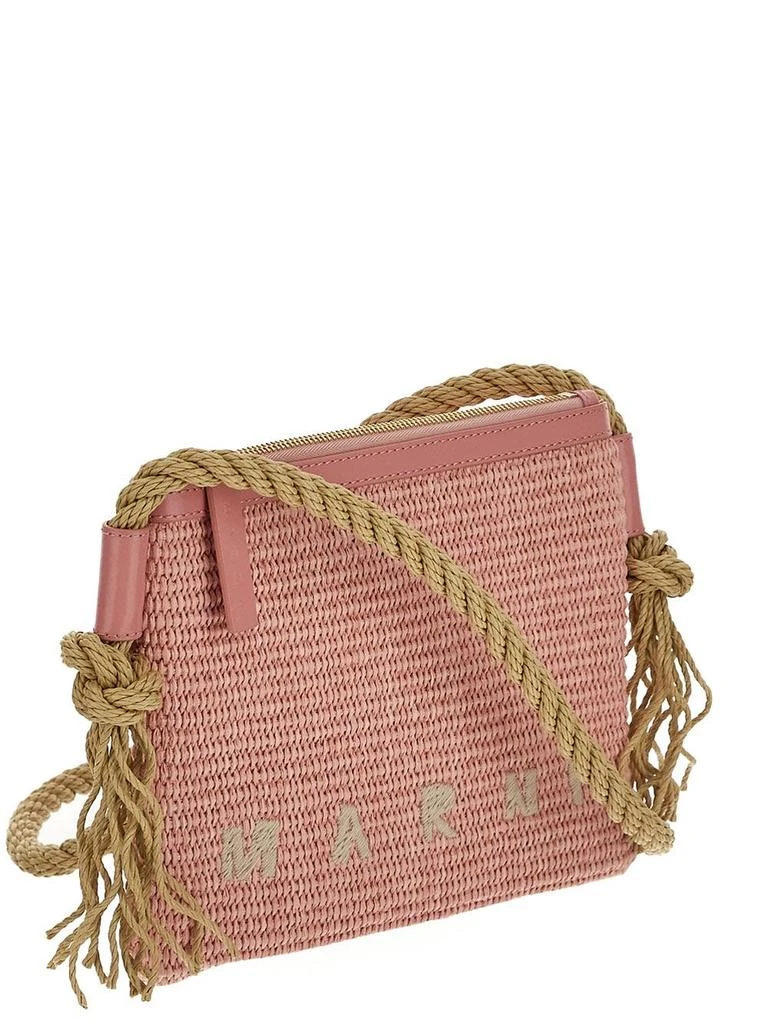 Marni Raffia Effect Crossbody Bag 2