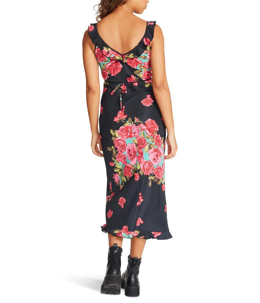 Betsey Johnson Flroal Crepe Midi Dress 2