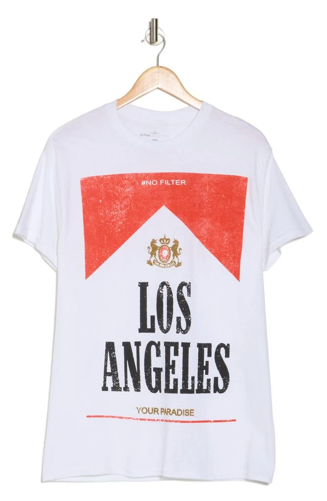 ALPHA COLLECTIVE Los Angeles Vintage Graphic T-Shirt 3