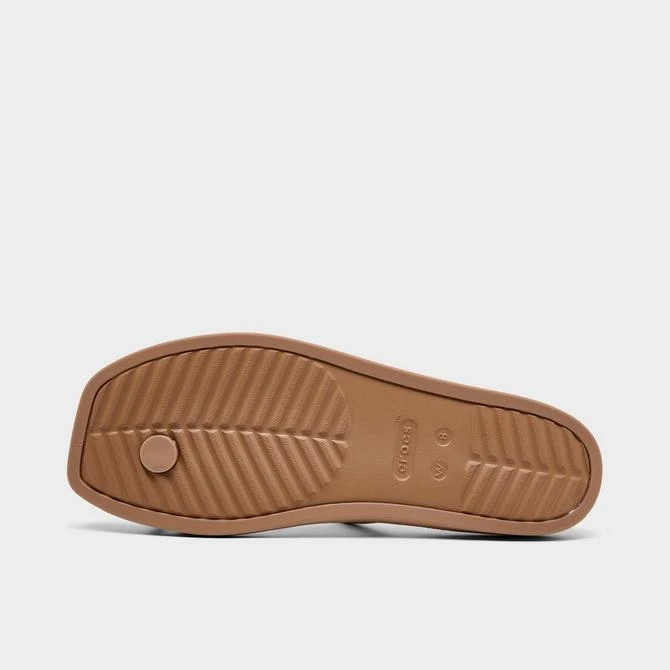 Crocs Women's Crocs Miami Metallic Toe Loop Sandals 11