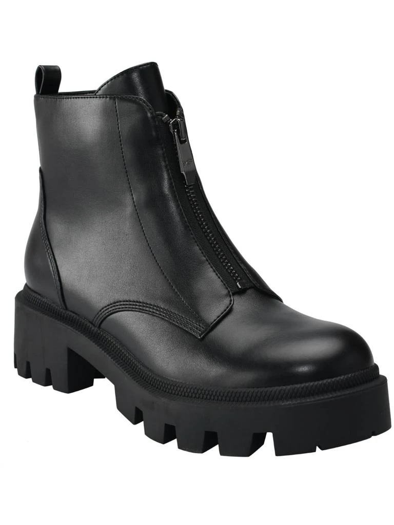 Marc Fisher Zippa 2 Womens Lugged Sole Zip Up Ankle Boots 1