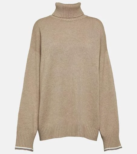 Brunello Cucinelli Wool, cashmere and silk sweater 1