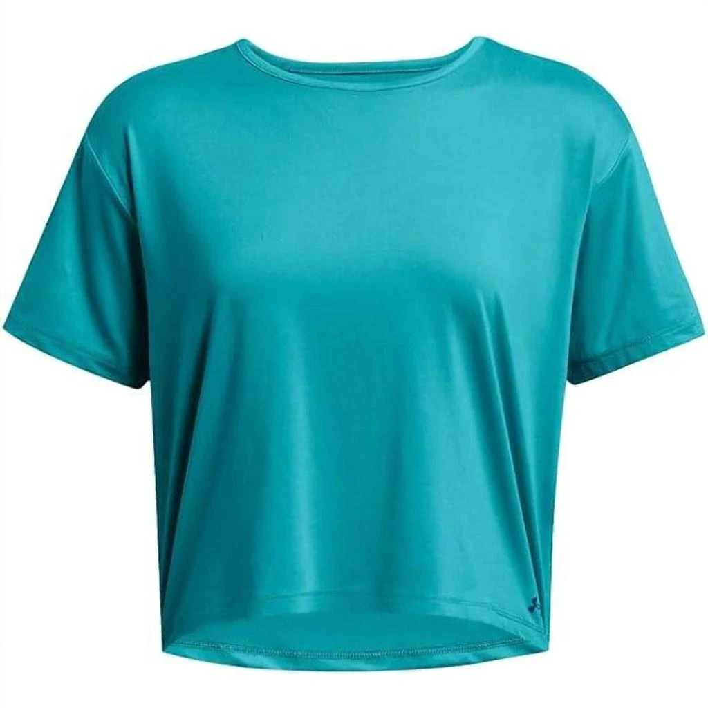 Under Armour Women's Motion Short Sleeve Shirt In Circuit Teal/hydro Teal 1