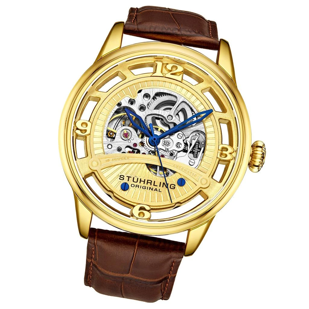Stuhrling Original 3974 Automatic 48mm Skeleton 4