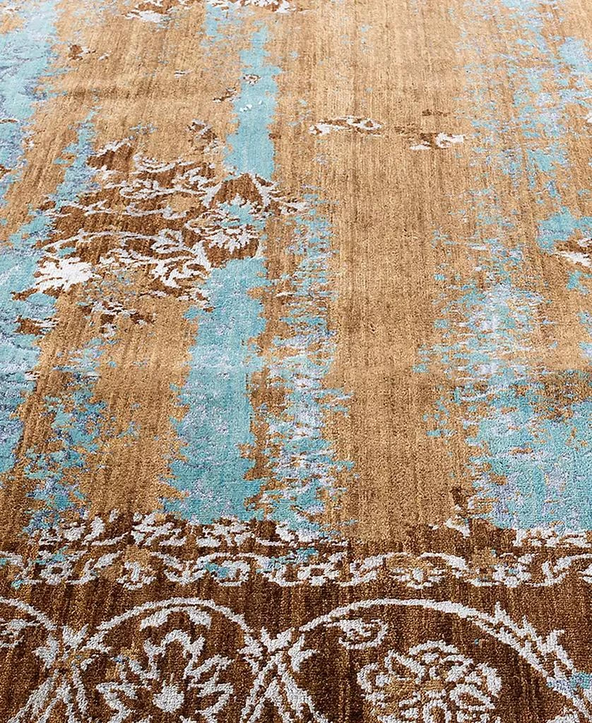 ADORN HAND WOVEN RUGS Indian OOAK M7002 9'x12'1'' Area Rug 5