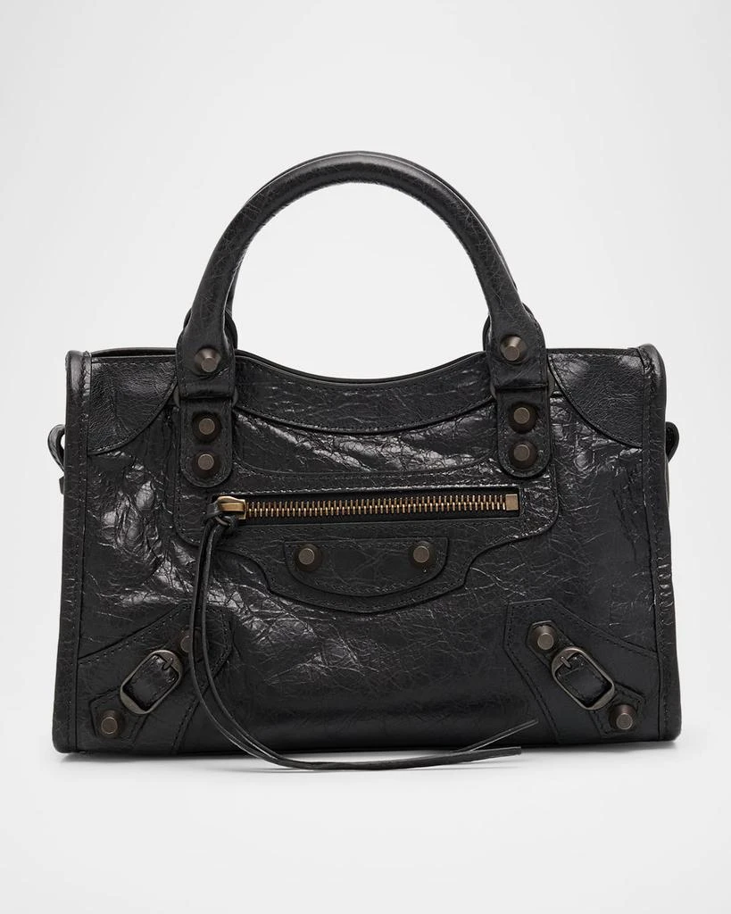 Shop Le City Mini Leather Top-Handle Bag on Sale at BeyondStyle