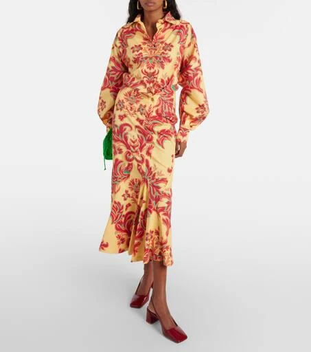 Gianvito Rossi Freeda patent leather slingback pumps 2