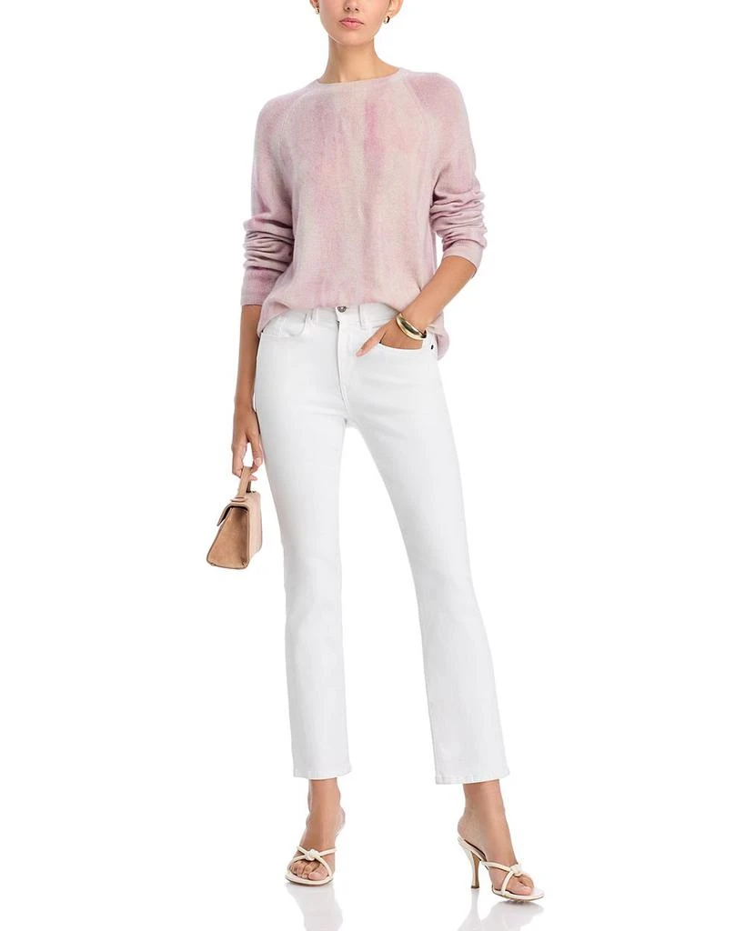 Lafayette 148 New York Printed Raglan Cashmere Sweater 2