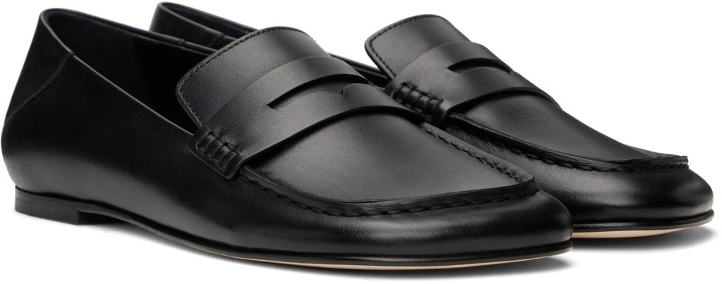 Dear Frances Black Drew Loafers 4