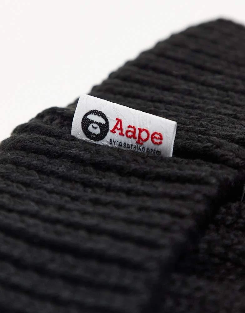 AAPE Aape by A Bathing Ape beanie in black 2
