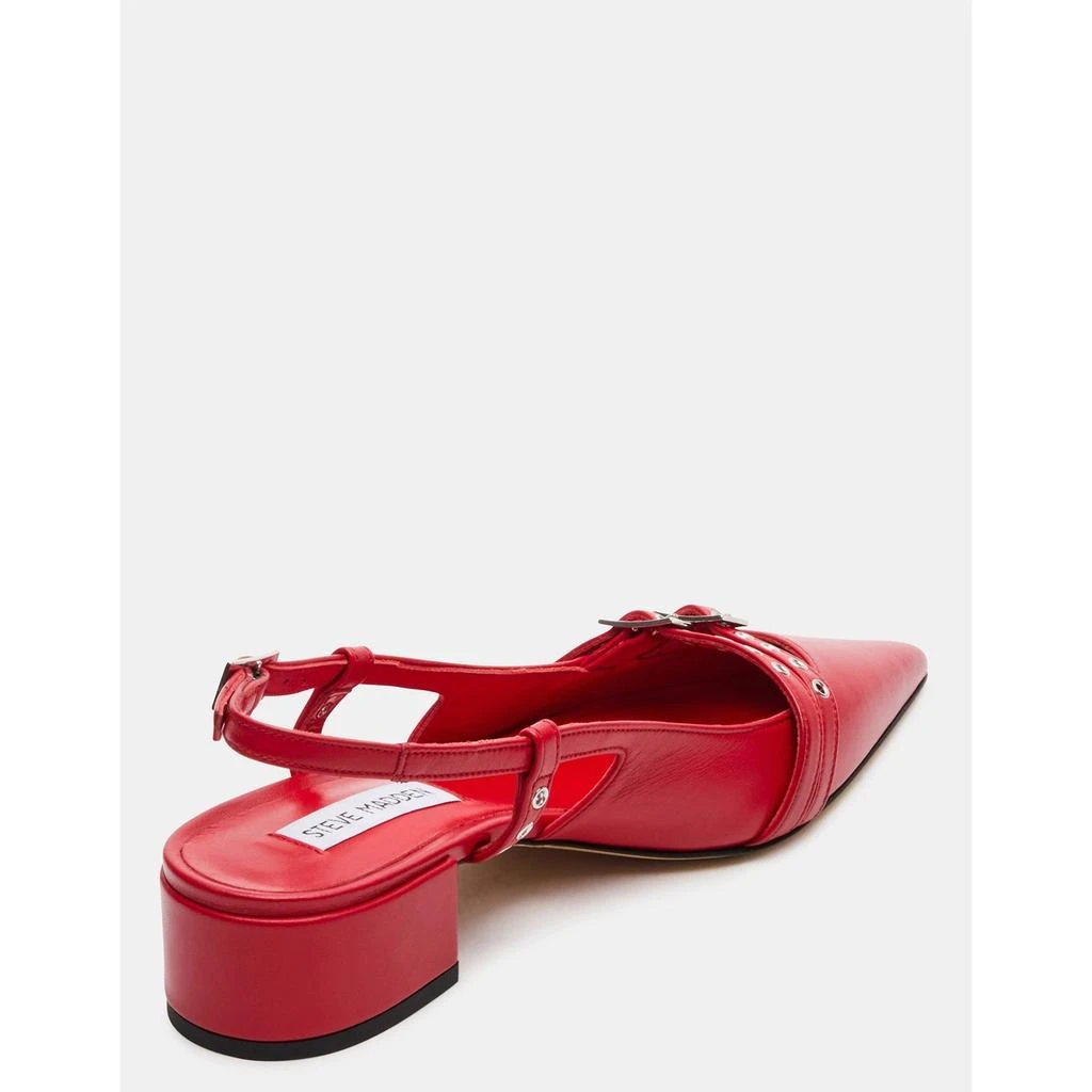 Steve Madden Modish Red Leather 5