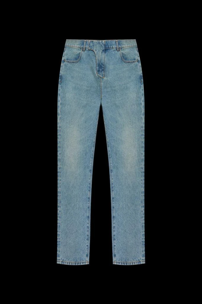 Balmain Balmain Straight-Leg Belt-Looped Jeans 1