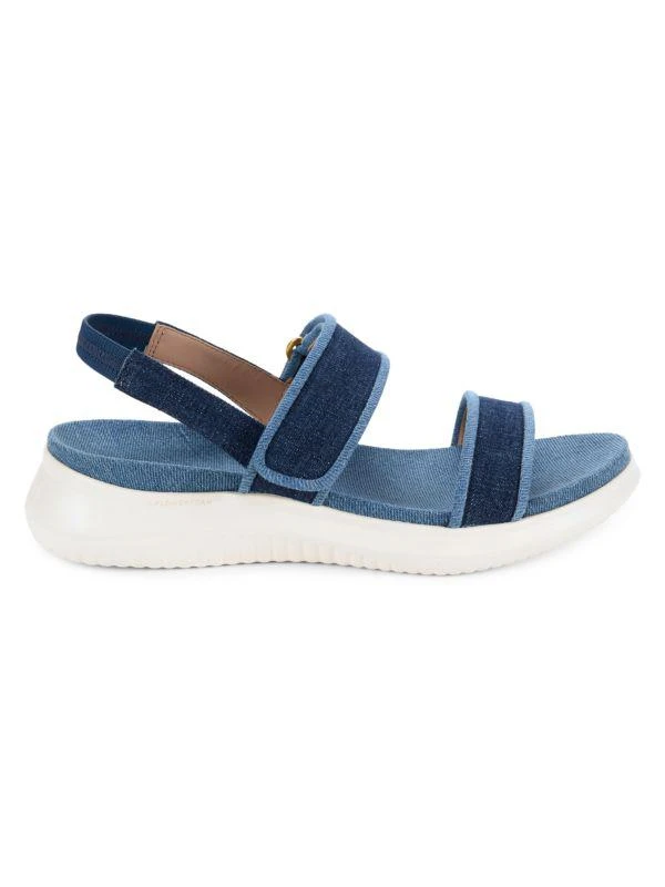 Cole Haan Meritt Denim Platform Sandals 1