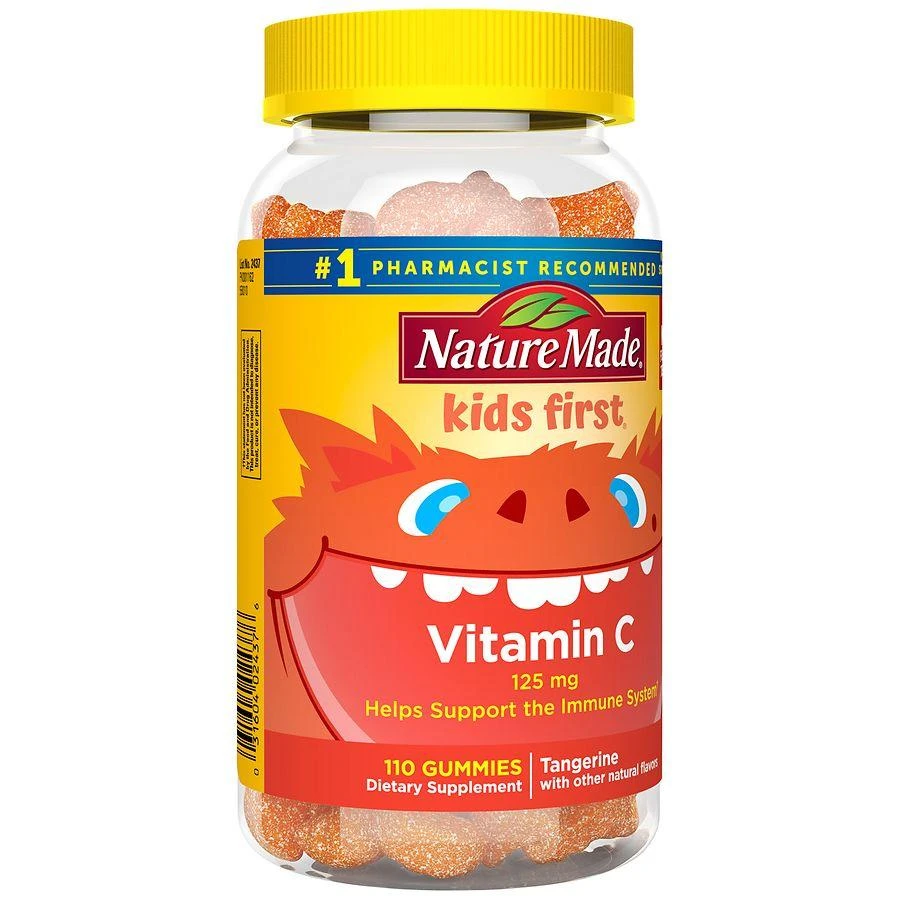 Nature Made Kids First Vitamin C Gummies Tangerine 5