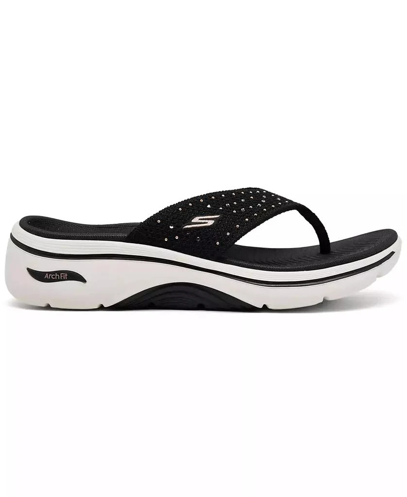 SKECHERS Women
s GO WALK Arch Fit 2.0 - Claire Slide Sandals from Finish Line 2