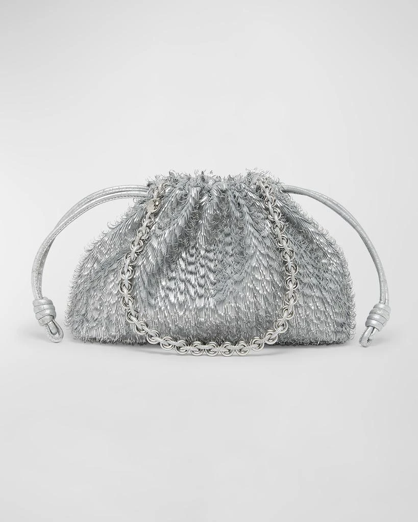 Loewe Flamenco Fringe Metallic Shoulder Bag 1