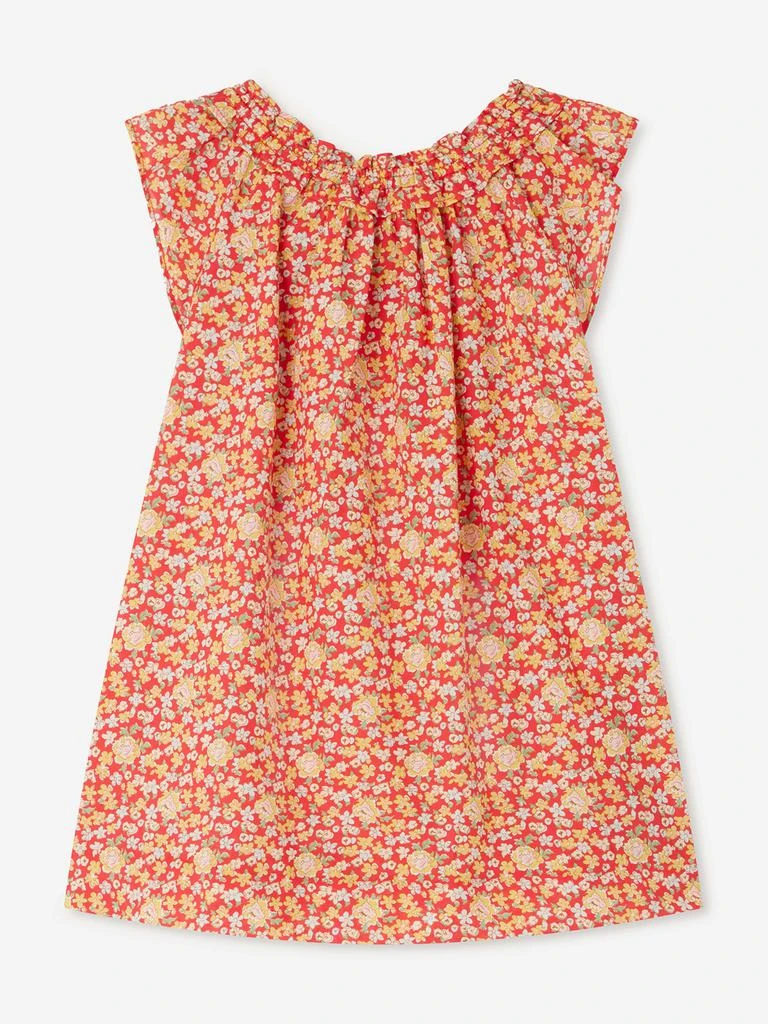 Bonpoint Baby Girls Goldina Dress in Red – On Sale Now with Up to