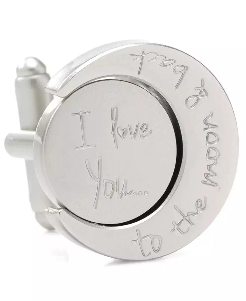 Ox and Bull Trading Co. Men's Love You to The Moon and Back Cufflinks 4