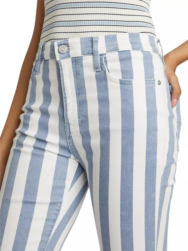FRAME Le Easy Flare Striped Jeans 6