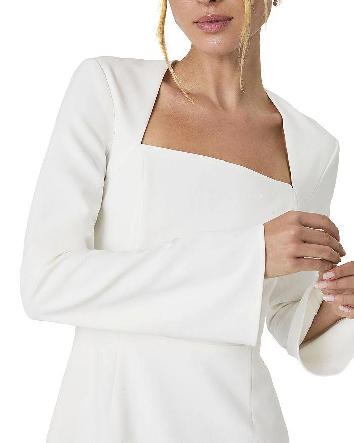 French Connection Whisper Long Sleeve Dress 2