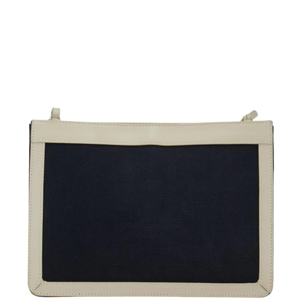 Balenciaga Balenciaga Navy Pouch  Canvas Shoulder Bag (Pre-Owned) 2