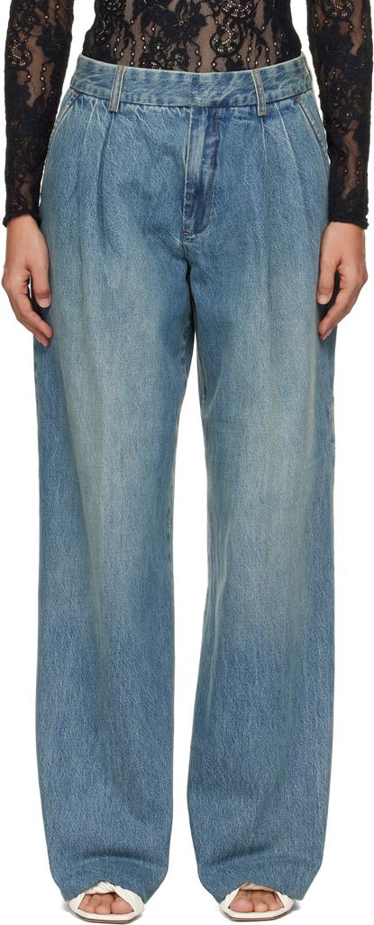 【Zimmermann】Raie cropped flared jeans Zimmermann RAIE CROPPED FLARE JEAN | REVERSIBLE