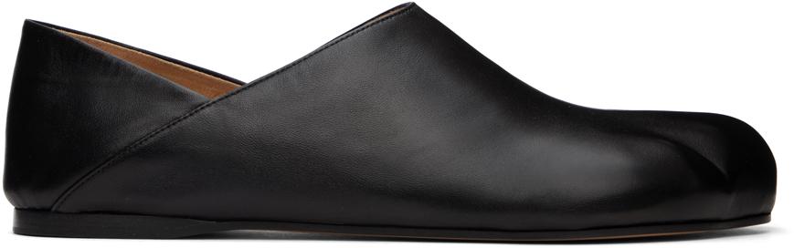 JW Anderson Black Paw Loafers