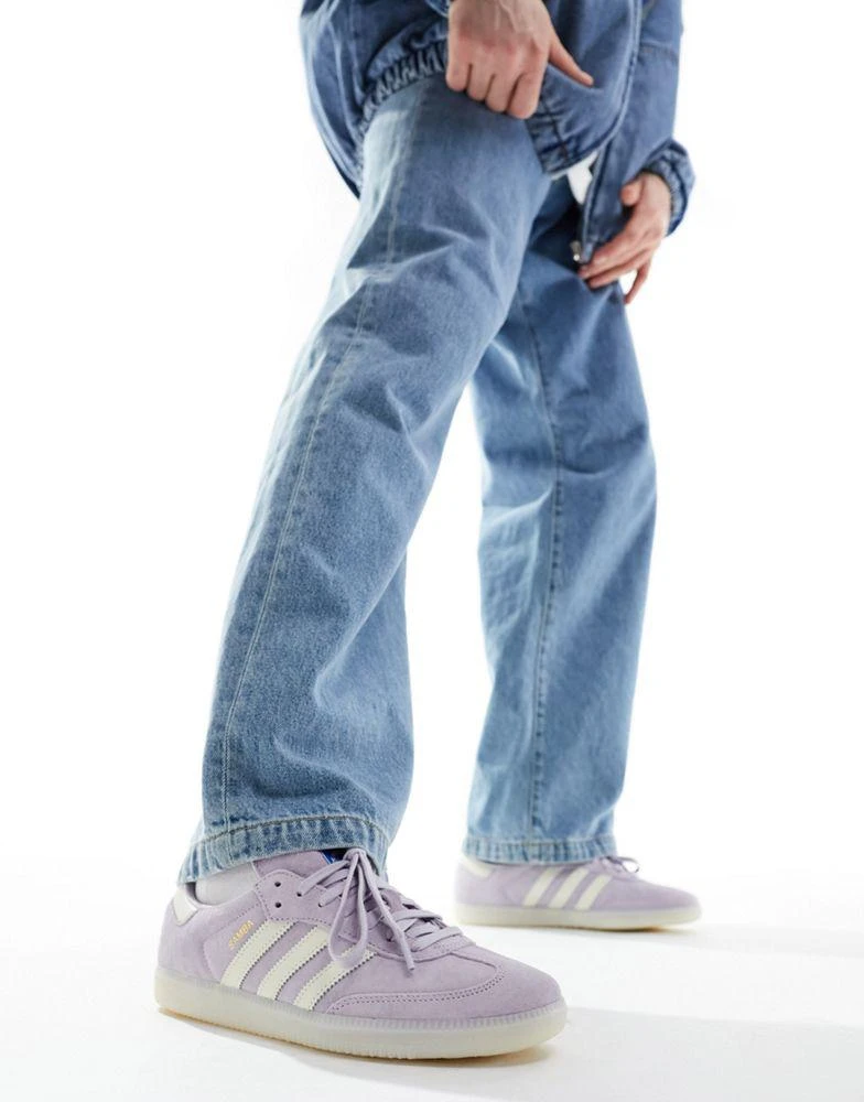 Adidas adidas Originals Samba trainers in lilac 5