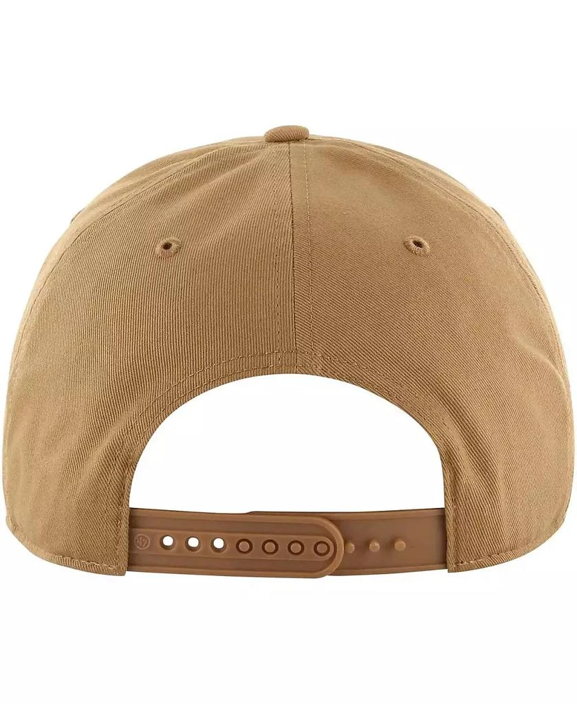 47 Brand Men's Tan Tampa Bay Lightning Barnes Hitch Adjustable Hat 2