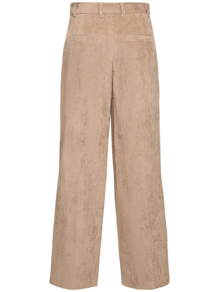 Brunello Cucinelli Seersucker Corduroy Wide Pants 3