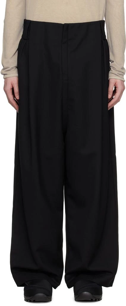 pet-tree-kor Black Tension Trousers 1