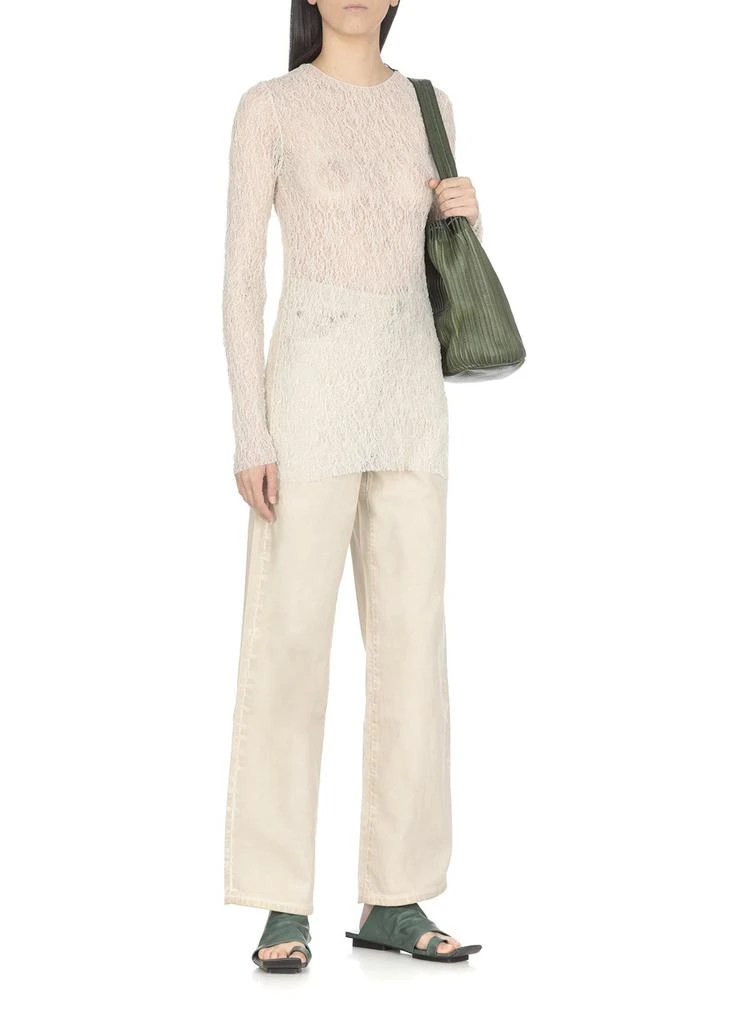 Uma Wang Uma Wang Laced Crewneck Jumper 4