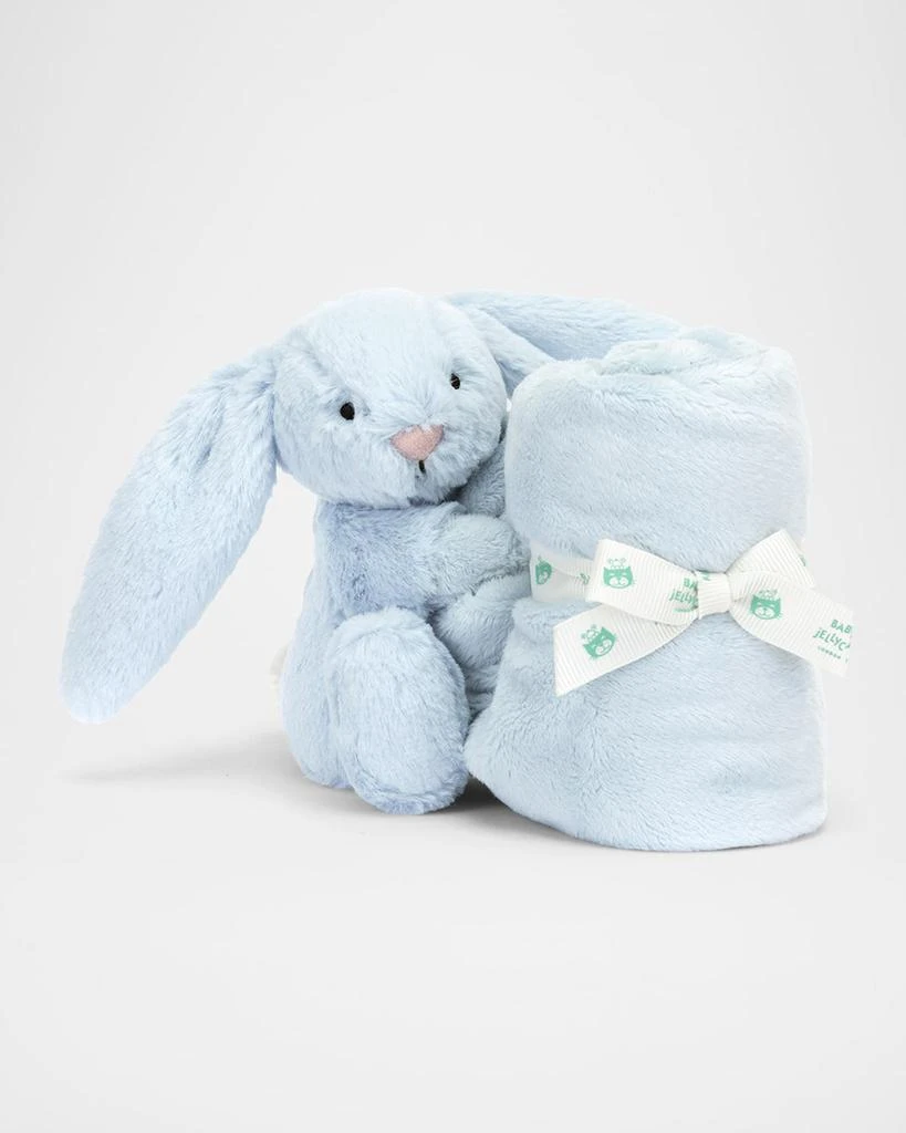 Jellycat Bashful Blue Bunny Soother 2