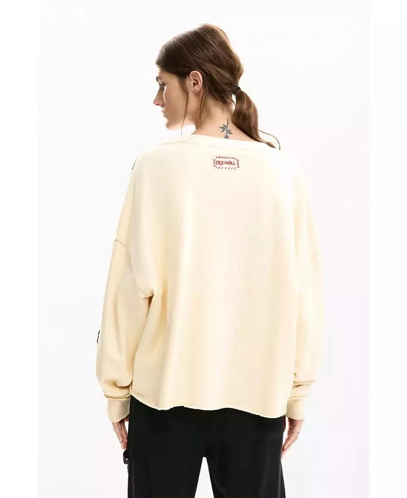 Desigual Women
s Mickey and Minnie Mouse sweatshirt 4