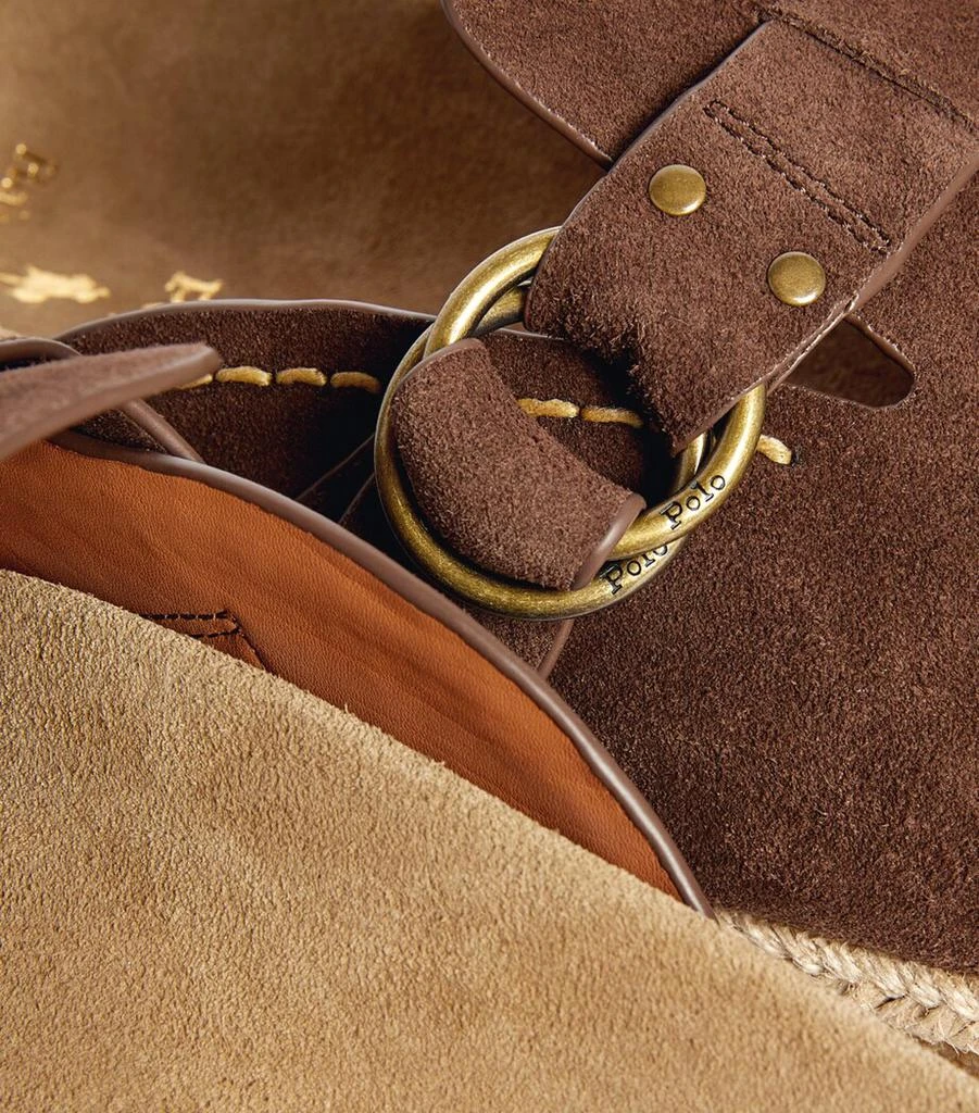 Ralph Lauren Suede Turbach Clogs 7
