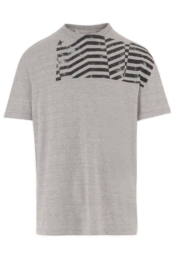 Golden Goose Golden Goose Deluxe Brand Graphic Printed Crewneck T-Shirt