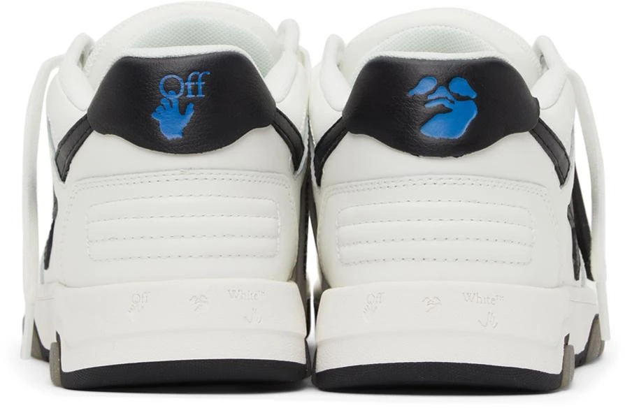 Off-White White & Black Out Of Office Sneakers 4