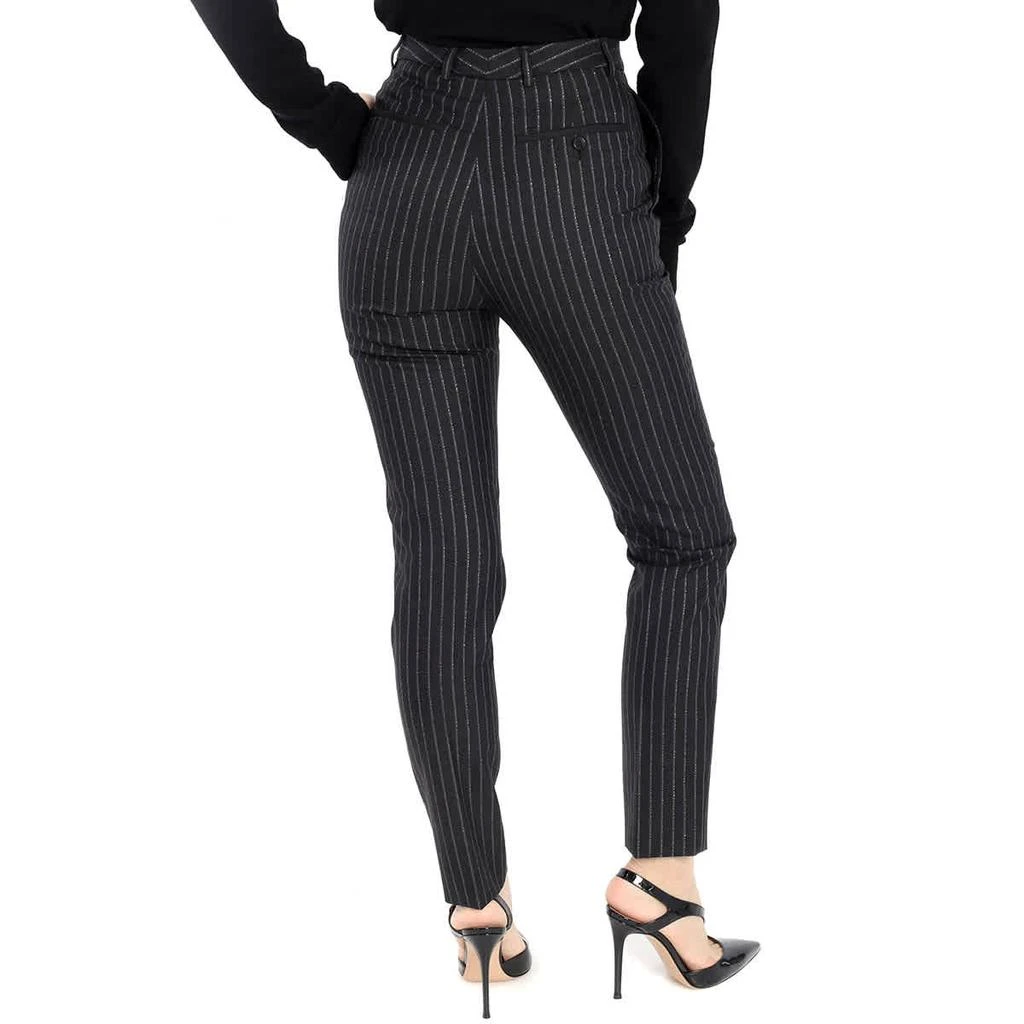 Yves Saint Laurent Pinstripe High-Waisted Trousers 3