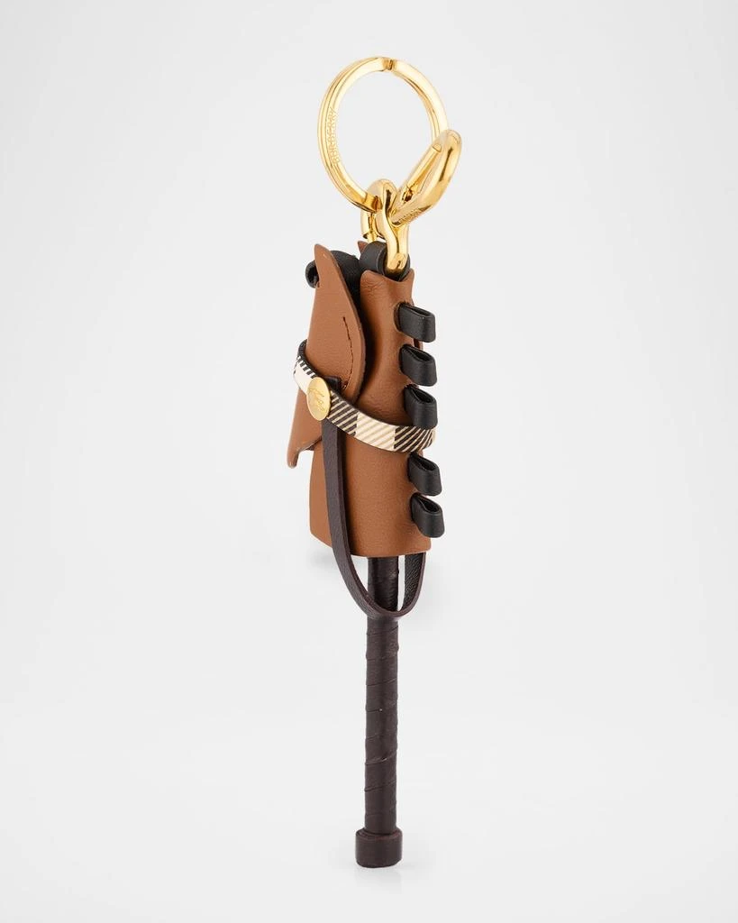 Burberry Hobby Horse Leather Bag Charm 5