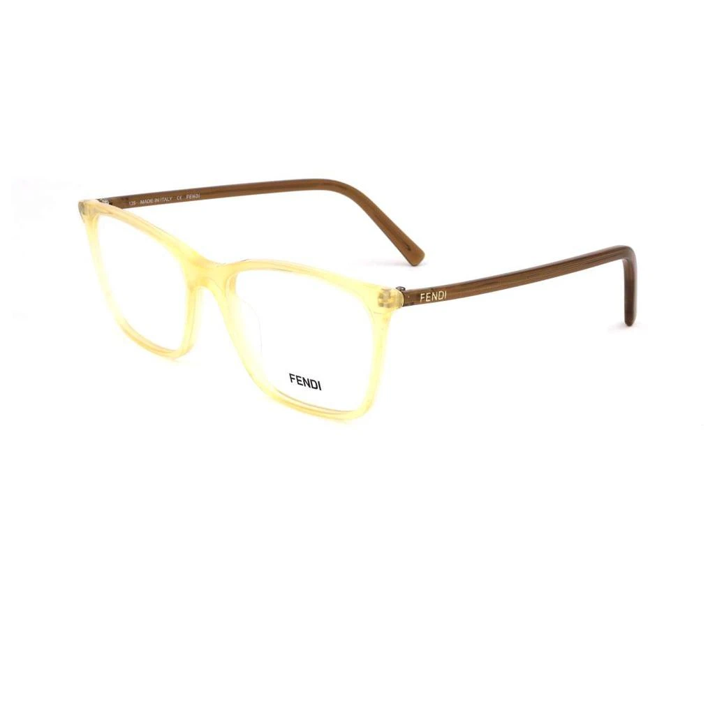 Fendi Fendi Women's Yellow Square Opticals 1