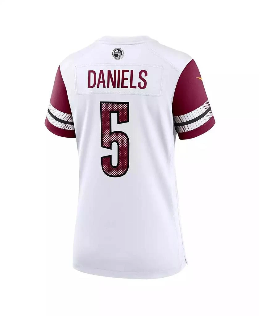NIKE Women's Jayden Daniels White Washington Commanders Game Jersey 2