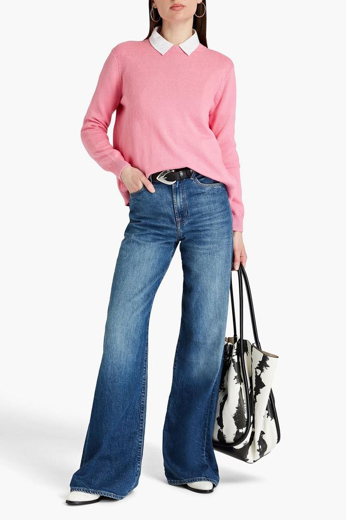 Chinti & Parker Leonora wrap-effect cotton sweater