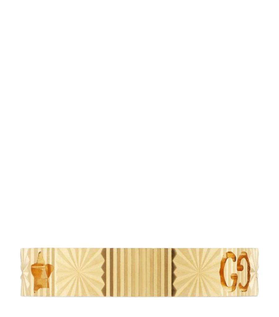 Gucci Yellow Gold Icon Ring 1