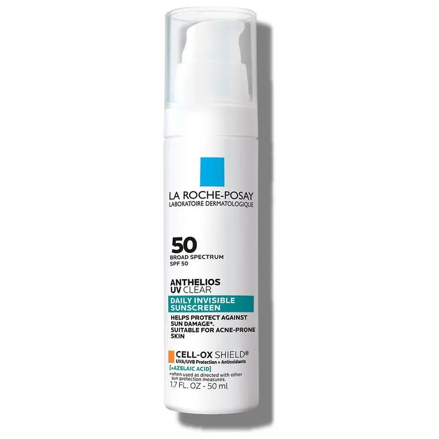 La Roche Posay UV Clear Sunscreen SPF 50 with Azelaic Acid for Acne Prone Skin